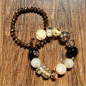Neutral Beaded Bracelets